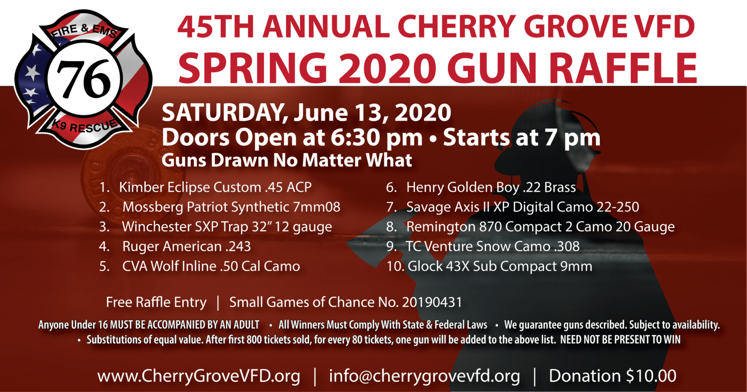 Gun Raffles - Cherry Grove VFD